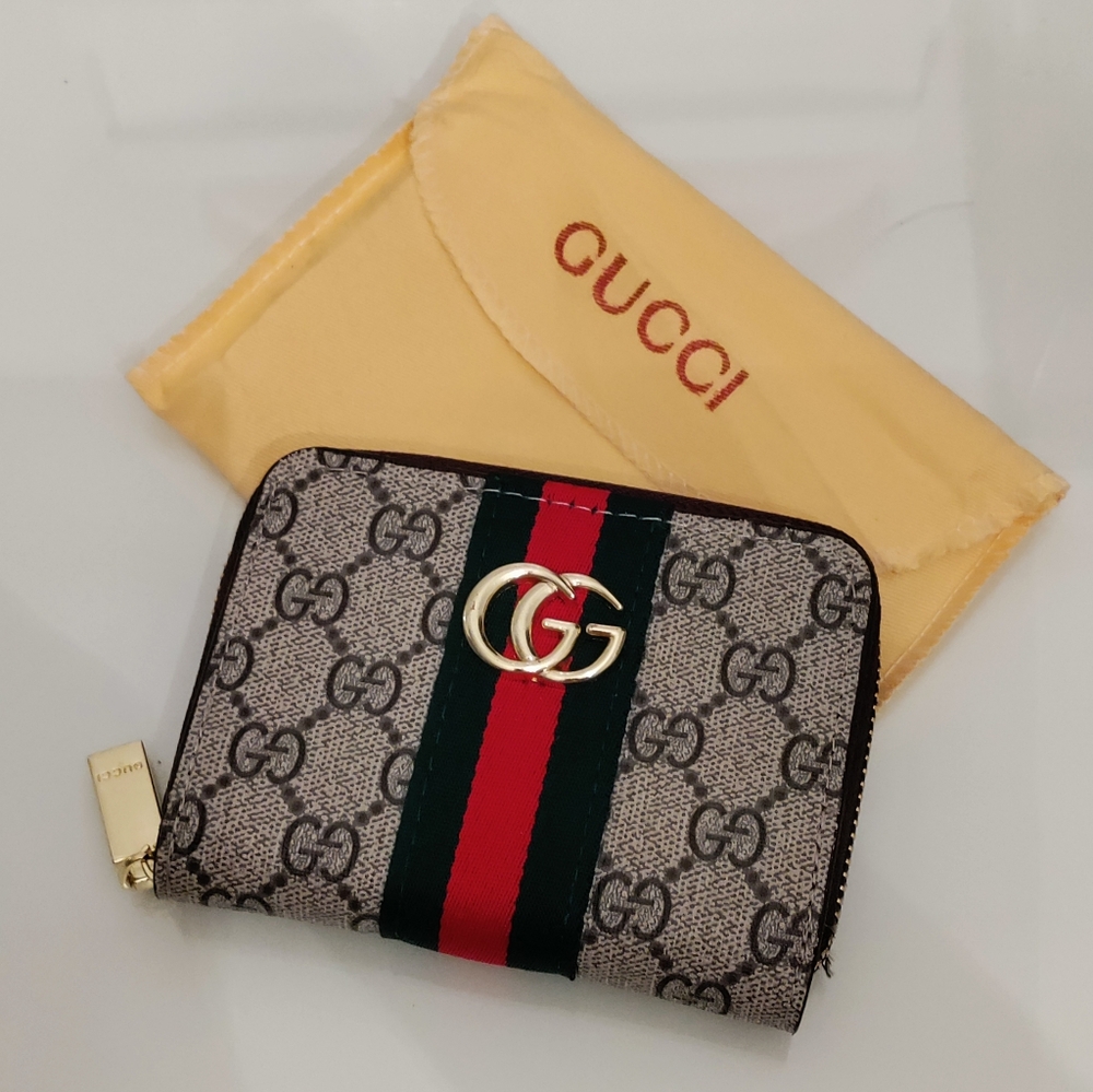 New Designer inspired small zippered wallet G